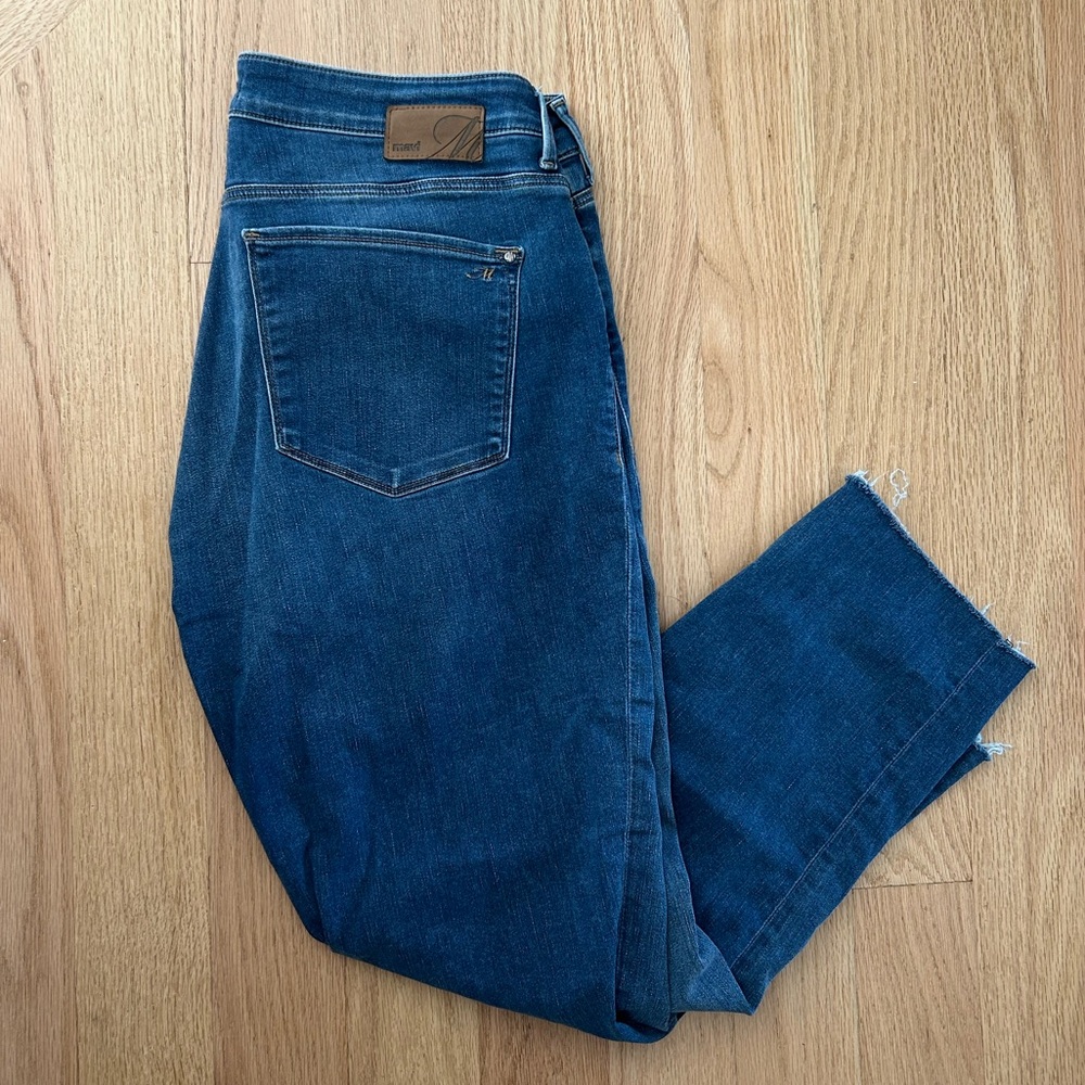 Mavi Kathleen High-Rise Slim Boyfriend Ankle Jeans – Soft & Stretchy – Size 32